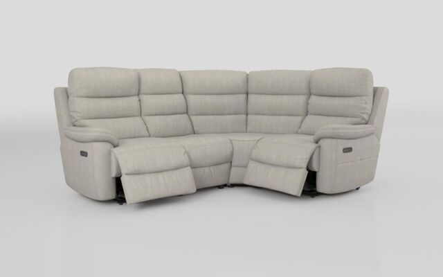 Ossett 2 Corner 1 Power Sofa with Head Tilt  - poltronesofà at ScS