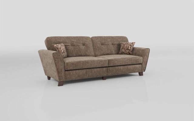 Living Esme Fabric 4 Seater Sofa - poltronesofà at ScS