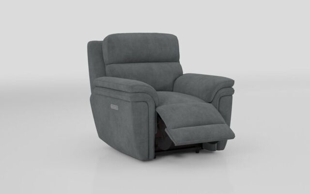 Maer Power Recliner Chair with Power Head Tilt & Lumbar - poltronesofà at ScS