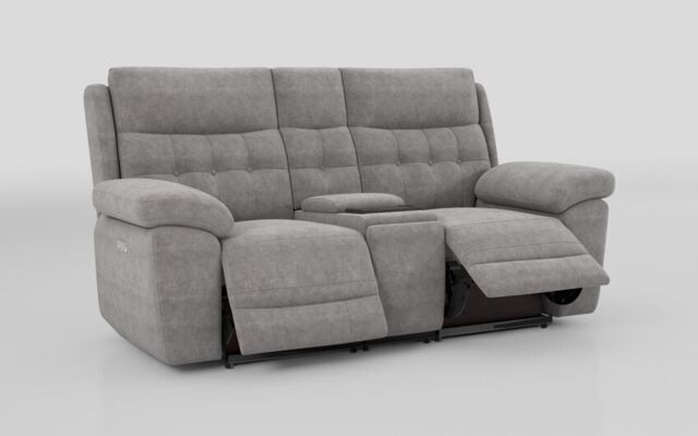 Belford 2 Seater Power Recliner Sofa with Media Console  - poltronesofà at ScS