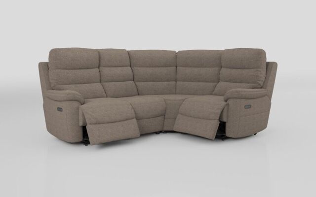 Ossett 2 Corner 1 Power Sofa with Head Tilt  - poltronesofà at ScS