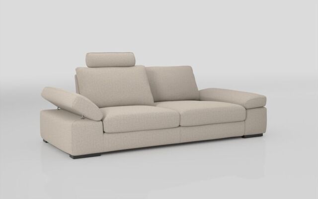 Savazza 3 Seater Sofa with Adjustable Back Rest  - poltronesofà at ScS