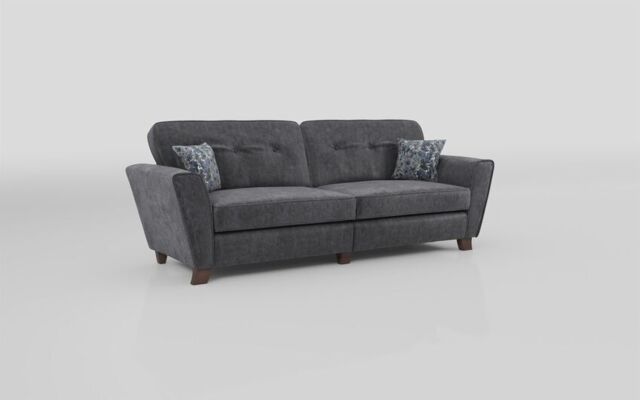 Living Esme Fabric 4 Seater Sofa - poltronesofà at ScS