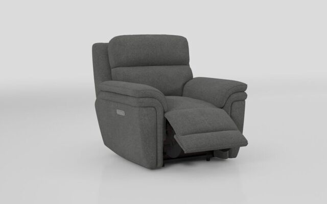 Maer Power Recliner Chair with Power Head Tilt & Lumbar - poltronesofà at ScS