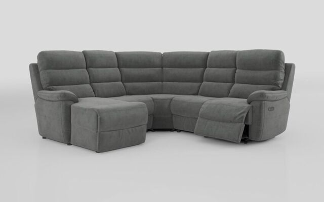 Ossett 2 Corner 2 Left Hand Facing Chaise Right Hand Facing Power Sofa with Head Tilt - poltronesofà at ScS