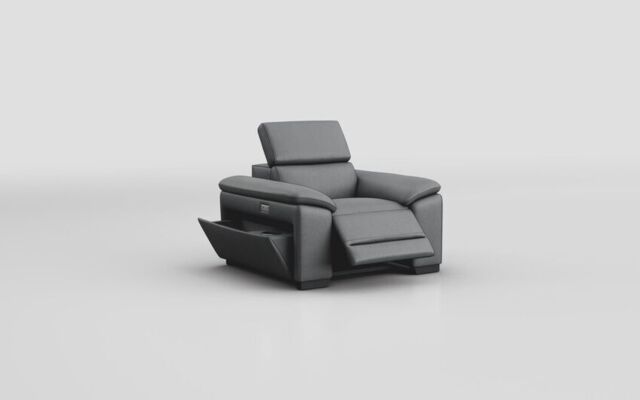 Mesola Power Recliner Chair with Manual Head Tilt - poltronesofà at ScS