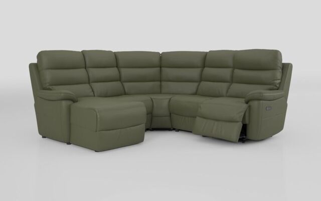 Ossett 2 Corner 2 Left Hand Facing Chaise Right Hand Facing Power Sofa with Head Tilt - poltronesofà at ScS