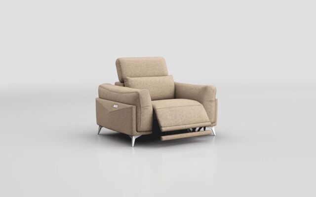 Gattolino Power Recliner Chair with Manual Head Tilt - poltronesofà at ScS