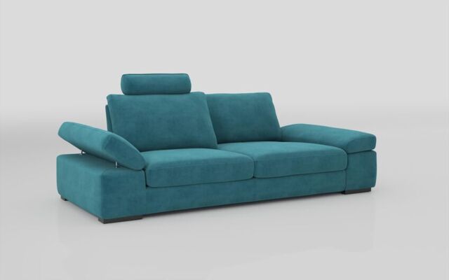 Savazza 3 Seater Sofa with Adjustable Back Rest - poltronesofà at ScS