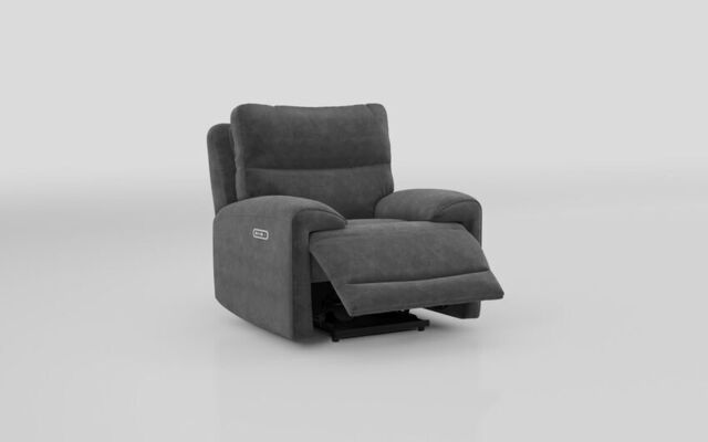 Caldbeck Power Recliner Chair with Power Head Tilt, Lumbar & Heat  - poltronesofà at ScS