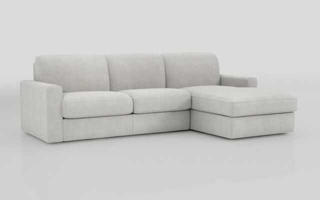 Barete Large Arm 4 Seater Sofa Bed with Right Hand Facing Large Lounger - poltronesofà at ScS