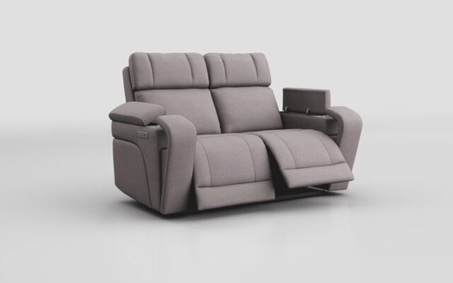 Adstock 2 Seater Power Recliner With Power Head Tilt - poltronesofà at ScS