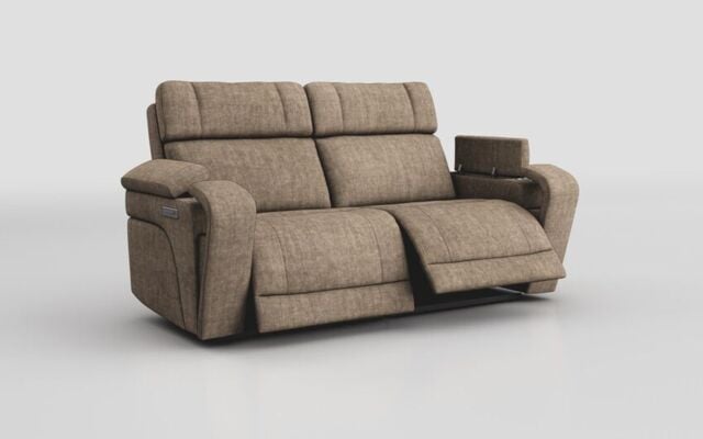 Adstock 3 Seater Power Recliner With Power Head Tilt - poltronesofà at ScS