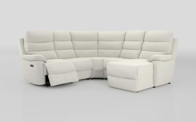 Ossett 2 Corner 2 Right Hand Facing Chaise Left Hand Facing Power Sofa with Head Tilt - poltronesofà at ScS