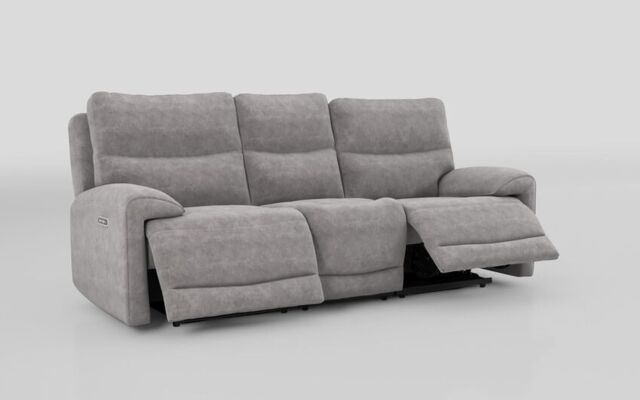 Caldbeck 3 Seater Power Recliner Sofa with Power Head Tilt - poltronesofà at ScS