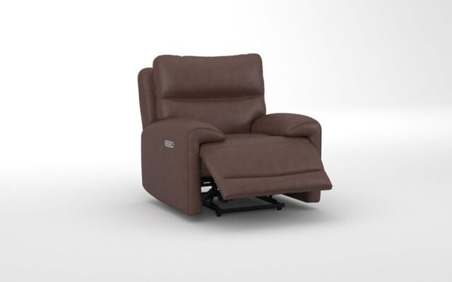 Caldbeck Power Recliner Chair with Power Head Tilt, Lumbar & Heat  - poltronesofà at ScS