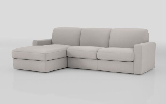 Barete Large Arm 4 Seater Sofa Bed with Left Hand Facing Large Lounger - poltronesofà at ScS