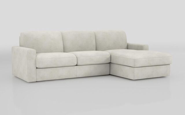 Barete Large Arm 4 Seater Sofa Bed with Right Hand Facing Large Lounger - poltronesofà at ScS