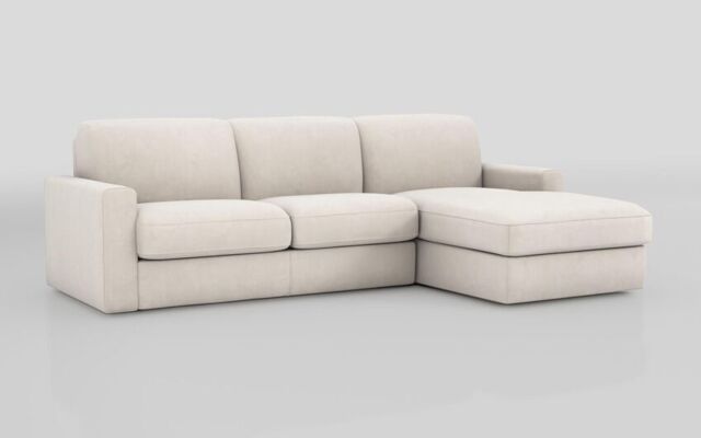 Barete Large Arm 4 Seater Sofa Bed with Right Hand Facing Large Lounger  - poltronesofà at ScS
