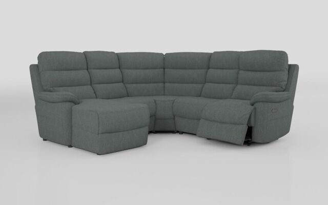 Ossett 2 Corner 2 Left Hand Facing Chaise Right Hand Facing Power Sofa with Head Tilt - poltronesofà at ScS