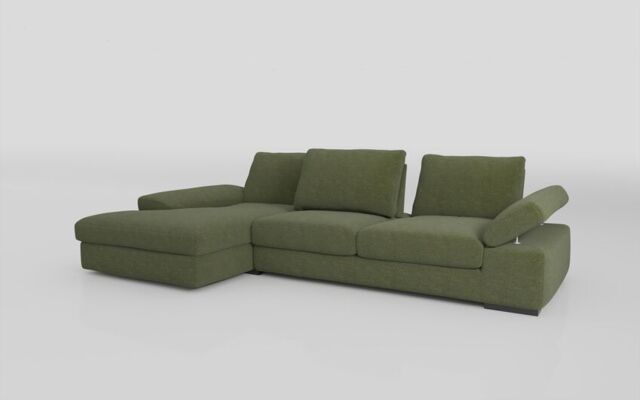 Savazza 4 Seater Sofa with Adjustable Back Rest Left Hand Facing Lounger - poltronesofà at ScS