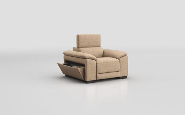 Mesola Armchair with Manual Head Tilt  - poltronesofà at ScS