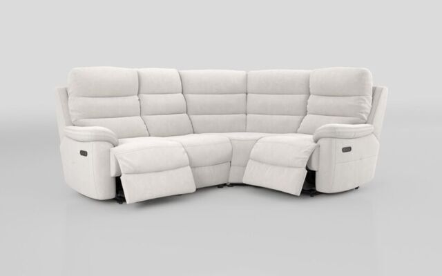 Ossett 2 Corner 1 Power Sofa with Head Tilt  - poltronesofà at ScS