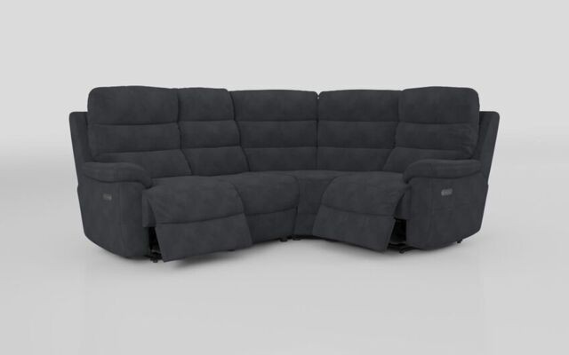 Ossett 2 Corner 1 Power Sofa with Head Tilt  - poltronesofà at ScS