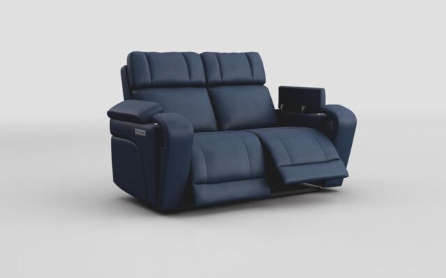 Adstock 2 Seater Power Recliner With Power Head Tilt - poltronesofà at ScS