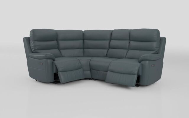Ossett 1 Corner 2 Power Sofa with Head Tilt - poltronesofà at ScS