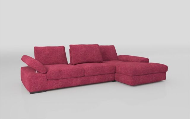 Savazza 4 Seater Sofa with Adjustable Back Rest Right Hand Facing Lounger - poltronesofà at ScS