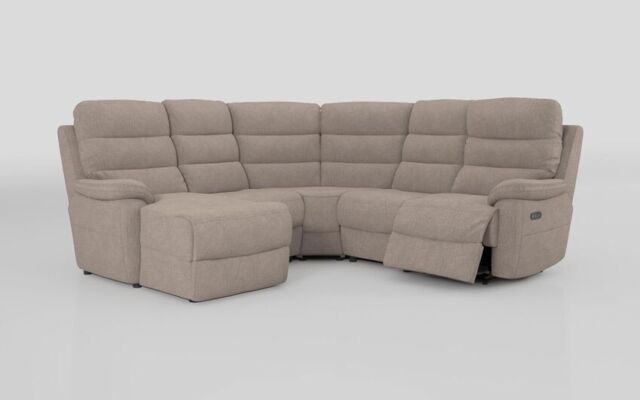 Ossett 2 Corner 2 Left Hand Facing Chaise Right Hand Facing Power Sofa with Head Tilt - poltronesofà at ScS