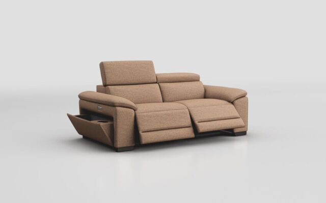 Mesola 3 Seater Power Recliner Sofa with Manual Head Tilt - poltronesofà at ScS