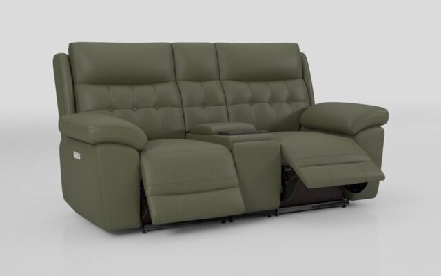 Belford 2 Seater Power Recliner Sofa with Media Console  - poltronesofà at ScS