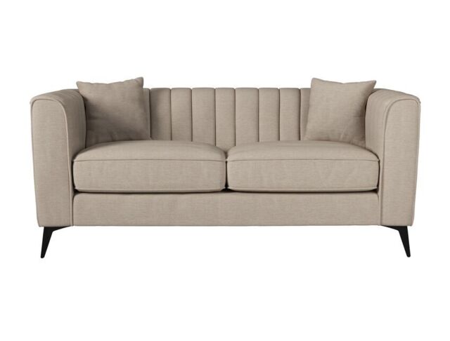 ScS Living Cream Margo Fabric 2 Seater Sofa