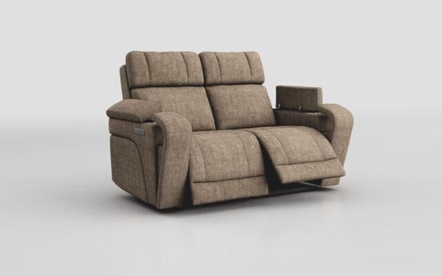 Adstock 2 Seater Power Recliner With Power Head Tilt - poltronesofà at ScS