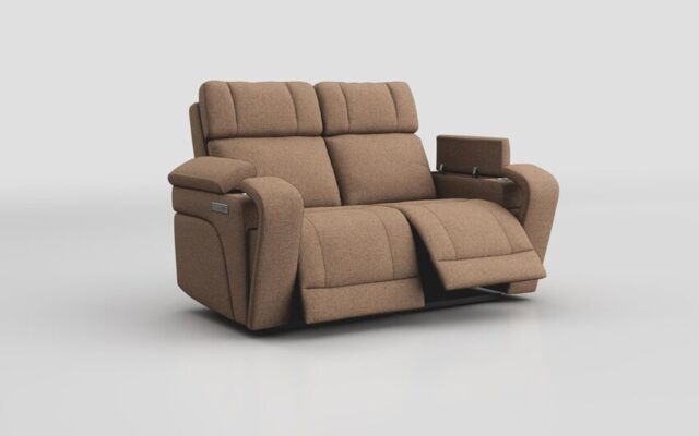 Adstock 2 Seater Power Recliner With Power Head Tilt - poltronesofà at ScS