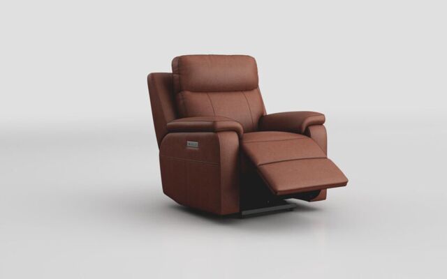 Calboli Power Recliner Chair with Power Head Tilt - poltronesofà at ScS