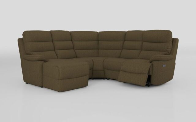 Ossett 2 Corner 2 Left Hand Facing Chaise Right Hand Facing Power Sofa with Head Tilt - poltronesofà at ScS