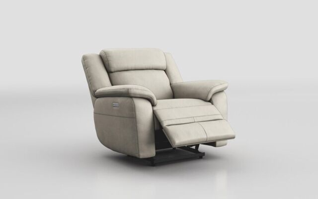 Sarsina Power Recliner Chair with Power Head Tilt - poltronesofà at ScS