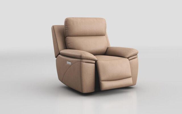 Montefiorino Power Recliner Chair with Power Head Tilt & Bluetooth - poltronesofà at ScS