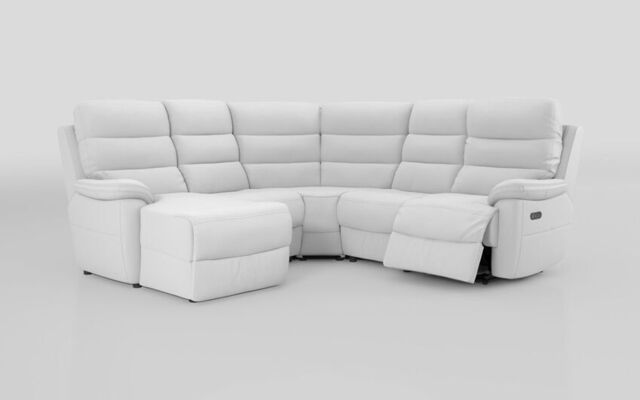 Ossett 2 Corner 2 Left Hand Facing Chaise Right Hand Facing Power Sofa with Head Tilt - poltronesofà at ScS