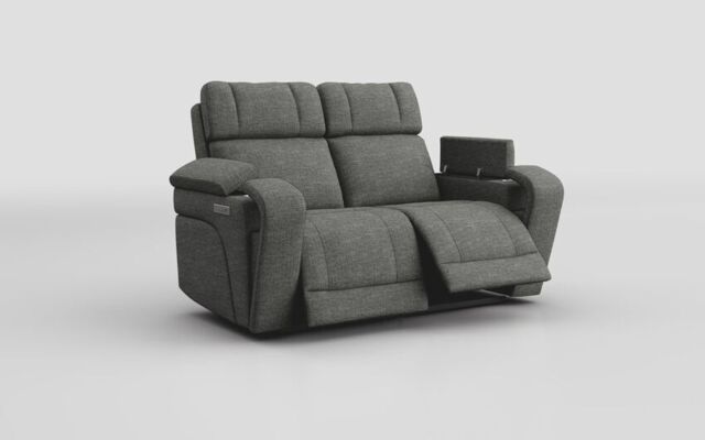 Adstock 2 Seater Power Recliner With Power Head Tilt - poltronesofà at ScS