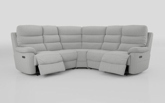 Ossett 2 Corner 2 Power Sofa with Head Tilt  - poltronesofà at ScS