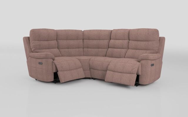 Ossett 1 Corner 2 Power Sofa with Head Tilt  - poltronesofà at ScS