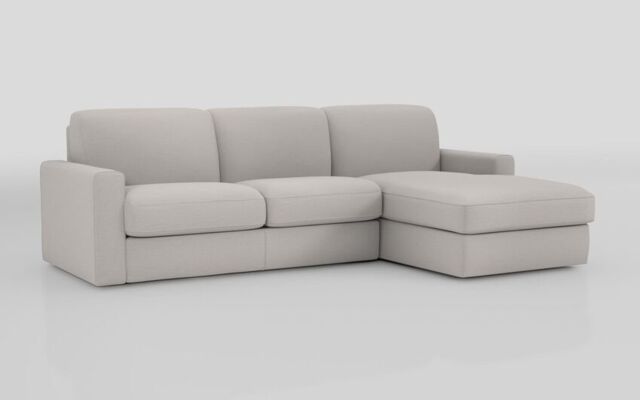 Barete Large Arm 4 Seater Sofa Bed with Right Hand Facing Large Lounger  - poltronesofà at ScS