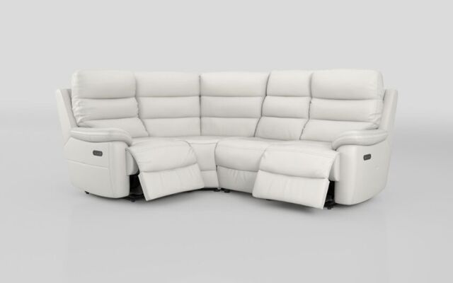 Ossett 1 Corner 2 Power Sofa with Head Tilt  - poltronesofà at ScS