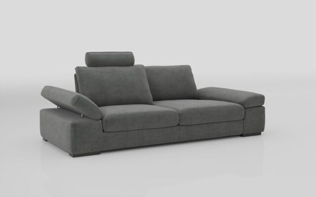Savazza 3 Seater Sofa with Adjustable Back Rest - poltronesofà at ScS