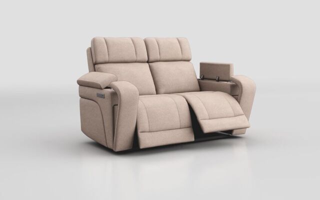 Adstock 2 Seater Power Recliner With Power Head Tilt - poltronesofà at ScS