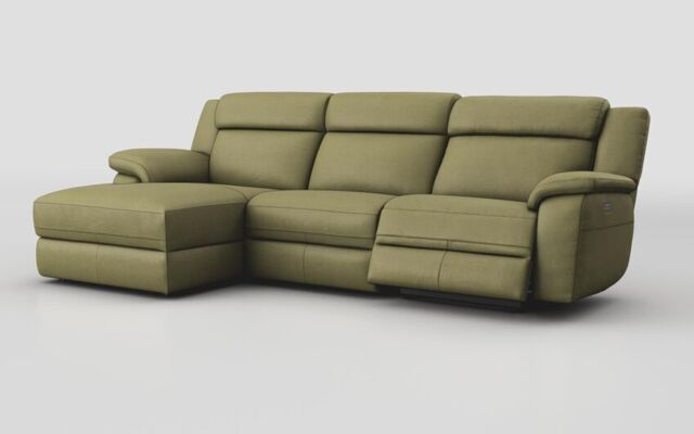 Sarsina 3 Seater Sofa Right Hand Facing Power & Left Hand Facing Lounger - poltronesofà at ScS